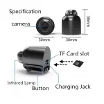 Mini Dome WiFi HD Security Camera – Smart Wireless Indoor CCTV Camera for Ghana