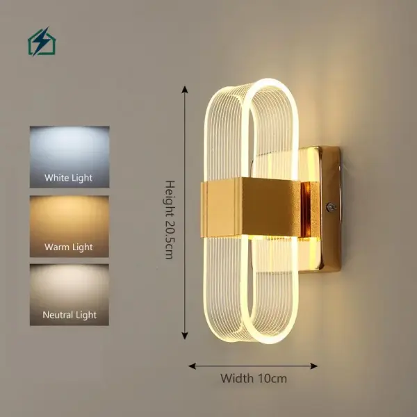 Modern Nordic Bowknot LED Wall Lamp W016 – Luxury Bedroom Wall Light for Homes & Hotels in Ghana