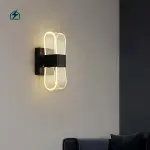 Modern Nordic Bowknot LED Wall Lamp W016 – Luxury Bedroom Wall Light for Homes & Hotels in Ghana