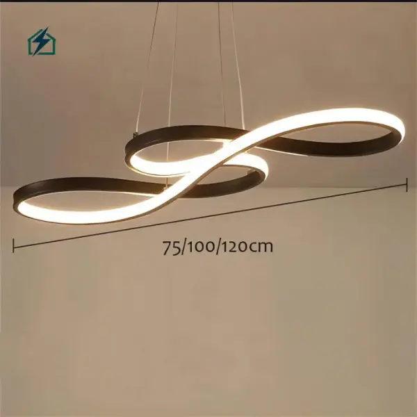 Music Note LED Pendant Light PX22 – Modern Hanging Ceiling Light for Homes, Offices & Studios in Ghana