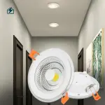 New Arrival Modern COB LED Glass Panel Downlight for Homes & Offices in Ghana