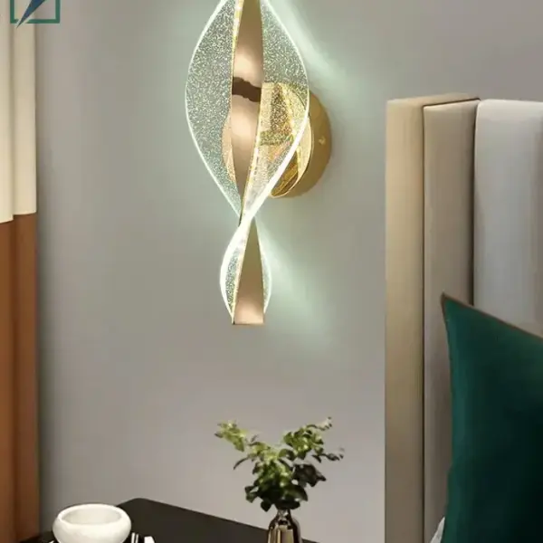 Nordic Minimalist LED Wall Lamp – Modern Bedroom, Hallway & Living Room Wall Light Ghana