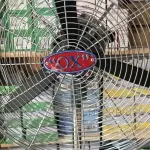 OX 18" Industrial Axial Flow Standing Fan – Heavy Duty Cooling Fan for Homes & Businesses in Ghana