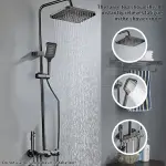 Piano Shower Set 4 Functions Rainfall Shower Ghana