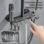 Piano Shower Set 4 Functions Rainfall Shower Ghana