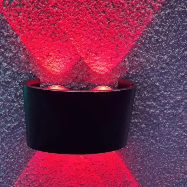 RGB Outdoor Wall Lamp – Modern Up & Down LED Gate Light for Compound, Fence & Exterior Walls Ghana