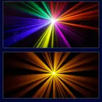 RGB Rotating Crystal Magic Ball Laser Light with Sound & DMX512