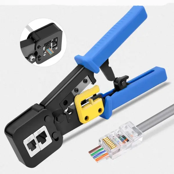 RJ45 Crimp Tool for RJ11 & RJ45 Ethernet Cable