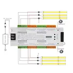 Smart LED Staircase Light Controller 32 Channel Motion Sensor DC12V–24V Ghana