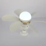 Socket Fan Light E27 with Remote – LED Ceiling Fan Bulb Ghana