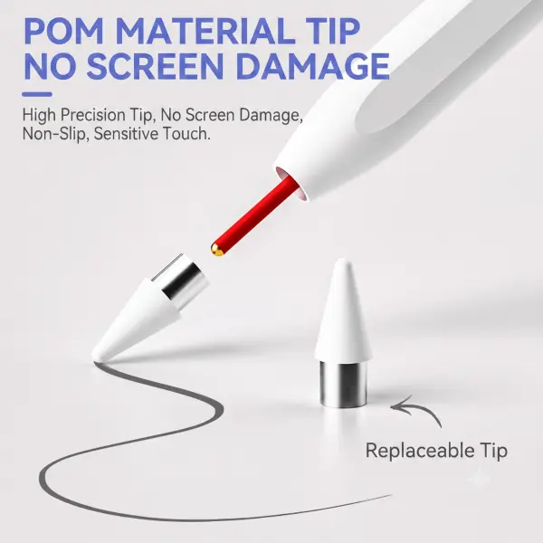 Universal Android Stylus Pen with Power Indicator – Rechargeable Touch Screen Pen Ghana
