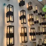 Waterproof Outdoor Garden Wall Lantern – Aluminium Exterior Wall Light for Homes & Compounds in Ghana