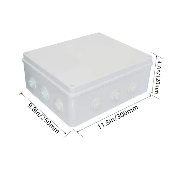 Waterproof Junction Box IP66 – Heavy Duty Outdoor Electrical Cable Junction Box Ghana