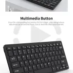 Wireless Keyboard and Mouse Combo – Bluetooth & 2.4G Wireless Desktop Set Ghana