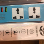 2 USB + 1 Type-C MINI Power Extension Socket Ghana  Multi-Function Charging Power Strip