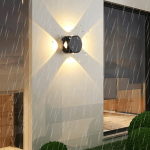6W Outdoor Wall Light – Waterproof Up & Down LED Wall Lamp for Gates, Compounds & Exterior Walls Ghana