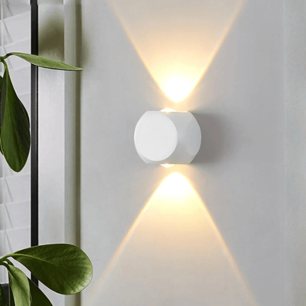 6W Outdoor Wall Light – Waterproof Up & Down LED Wall Lamp for Gates, Compounds & Exterior Walls Ghana