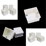 86 Type PVC Switch Box – Standard Wall Mount Electrical Back Box for Switches & Sockets in Ghana