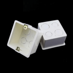 86 Type PVC Switch Box – Standard Wall Mount Electrical Back Box for Switches & Sockets in Ghana