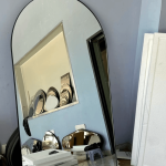 Luxury Arched Full Length Mirror – Modern Standing & Wall Dressing Mirror for Bedrooms, Salons & Boutiques Ghana
