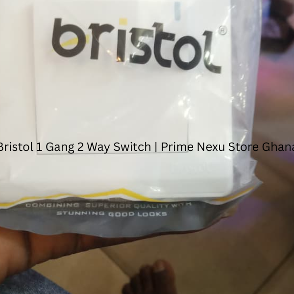 1 Gang 2 Way Bristol Switch Ghana UK Standard Wall Light Switch