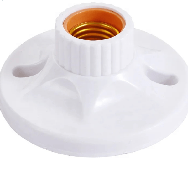 E27 Bulb Holder – Surface Mount Lamp Holder for LED & Energy-Saving Bulbs in Ghana