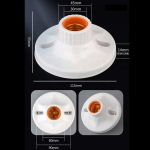 E27 Bulb Holder – Surface Mount Lamp Holder for LED & Energy-Saving Bulbs in Ghana