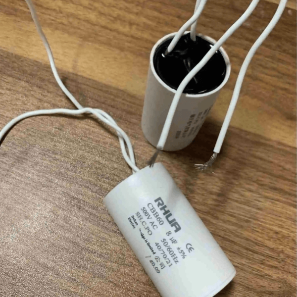 Fan Motor Running Capacitor 500V CBB60 – 15UF, 16UF, 20UF, 35UF & 40UF for Fans, Pumps & Air Conditioners Ghana