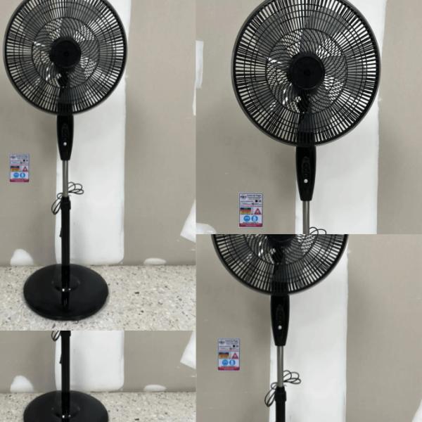 FOCUS 18 Inch Standing Fan – 3-Speed Oscillating Pedestal Fan for Home & Office Use in Ghana