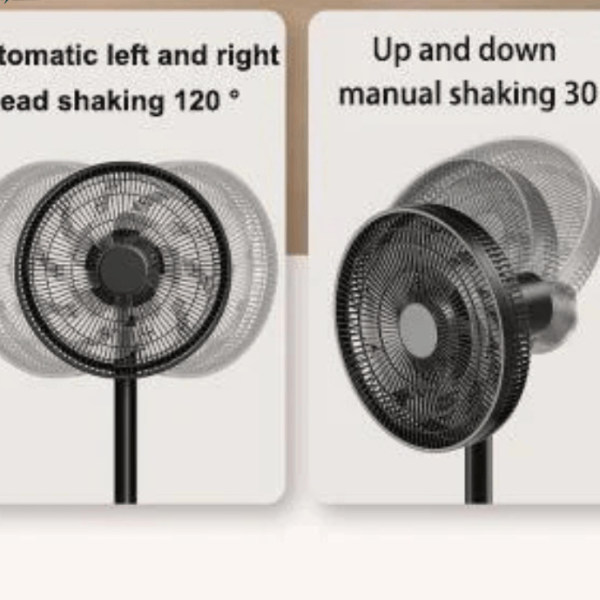 FOCUS Standing Cooling Fan – Adjustable 3-Speed Pedestal Fan for Homes & Offices in Ghana