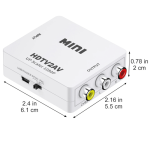 HDMI to RCA Converter – 1080P HDMI to AV Adapter for TVs, Decoders & Gaming Consoles Ghana