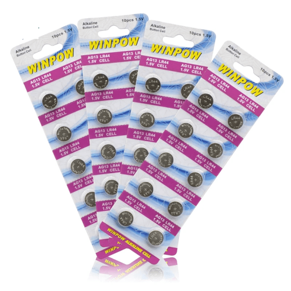 LR44 Button Battery – 1.5V Alkaline Coin Cell Battery for Watches, Calculators, Toys & Small Electronics in Ghana