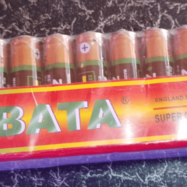 ZABATA AAA Battery – 1.5V Super Heavy Duty Zinc Carbon Dry Battery for Remotes, Toys & Electronics in Ghana