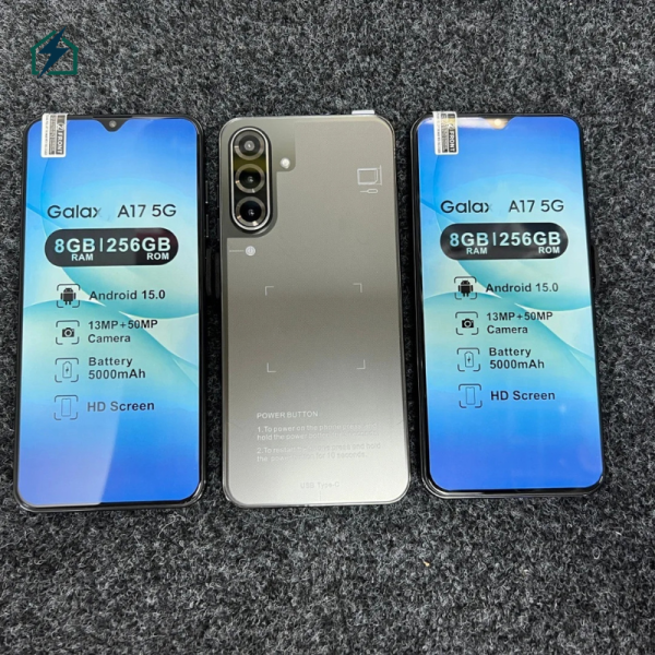 A17 Smartphone 8GB RAM 256GB ROM – 6.7″ Android 15 OLED Phone