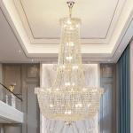 French Basket Empire Crystal Chandelier – Luxury LED Lighting Ghana