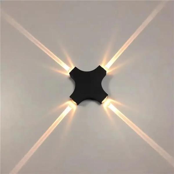 LED Cross Star Wall Light – Outdoor Waterproof Decorative Light Ghana