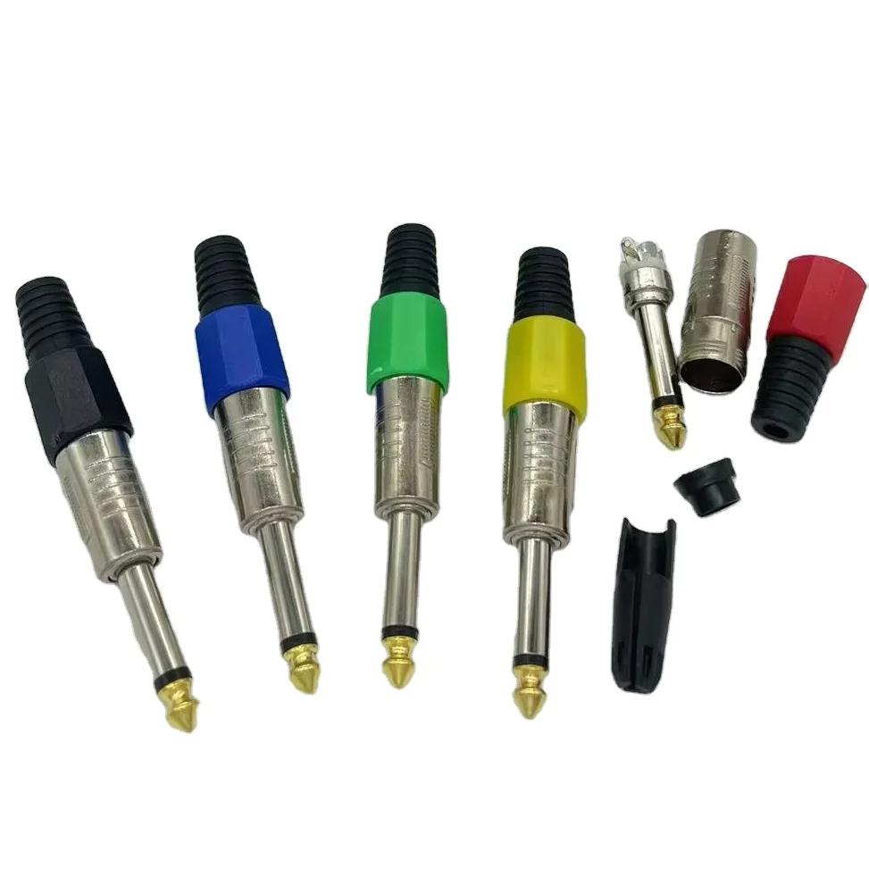 Monophonic Swiss 6.35mm Microphone Plug – Audio Jack Connector Ghana