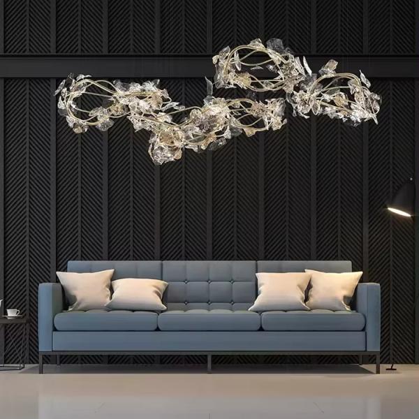 Luxury Flower Shape Crystal Chandelier – Zeal Lighting Ghana