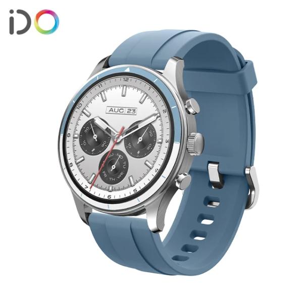 1.43" HD 2.5D AMOLED Aluminium Alloy Smartwatch – IP68 Waterproof, AI Voice, BT Call.