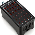 ilepo W-407 150W USB-C Charging Station – 30-Port Fast Charger Ghana