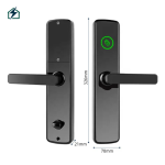 Swipe Card Hotel Door Lock – Carbon Steel, Hotel Security Ghana