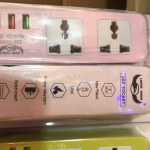 2 USB + 1 Type-C Socket MINI Power Extension socket Ghana