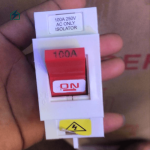 Single Phase 100A Isolator Switch – Main Power Cut-Off Switch (220V AC)