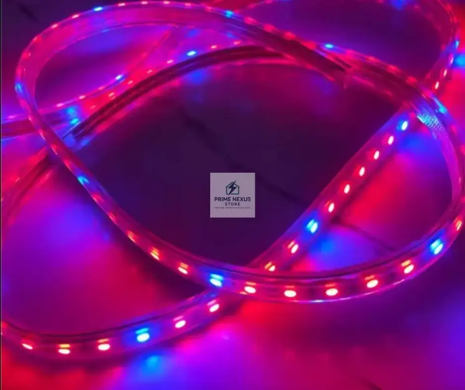 100m Waterproof Full Spectrum LED Grow Strip Light with 96 LEDs – Ghana Energy Efficient