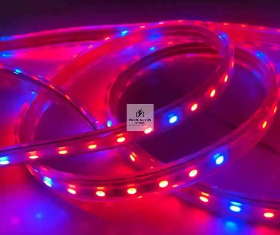 100m Waterproof Full Spectrum LED Grow Strip Light with 96 LEDs – Ghana Wide Coverage
