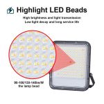 100W COB LED Floodlight – High Bright Outdoor Security Light