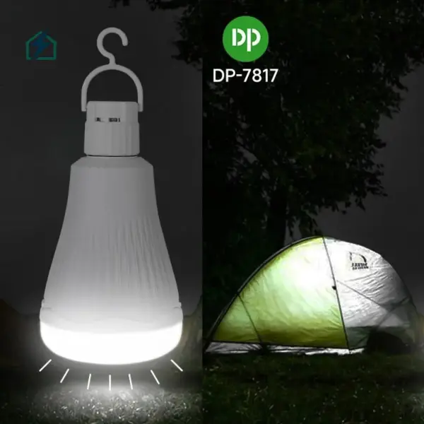 150W DP Rechargeable Dumsor Emergency LED Bulb – Automatic Backup Light for Homes & Shops in Ghana