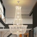 French Basket Empire Crystal Chandelier – Luxury LED Lighting Ghana