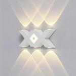 7W Letter X Waterproof LED Wall Light Ghana