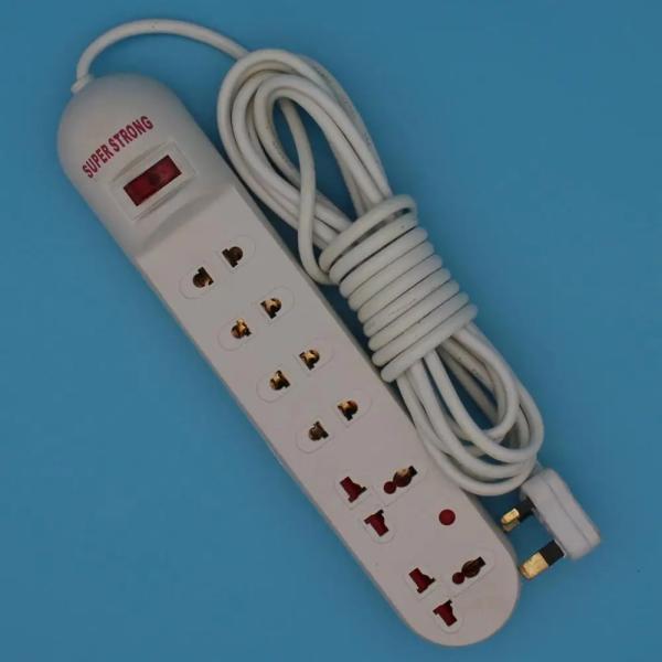 6-Outlet Electrical Extension Socket Ghana
